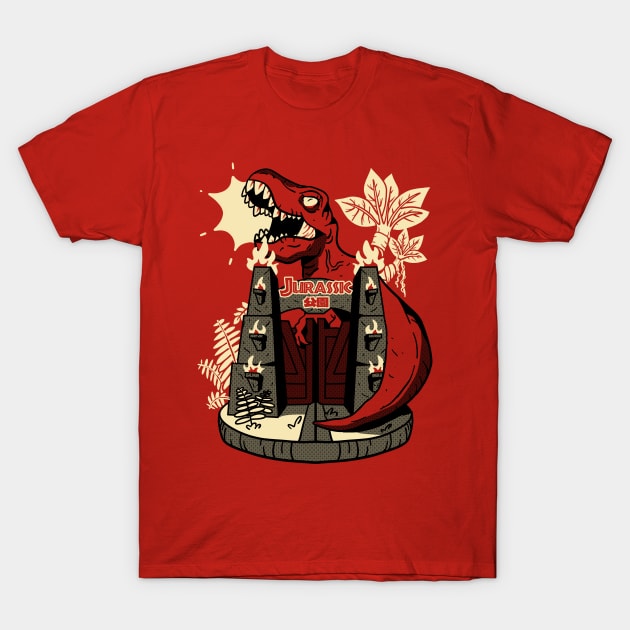 Dino Souvenir T-Shirt by andrefellip